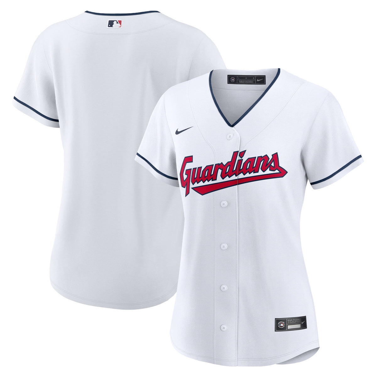 Cleveland Guardians Nike Women'S Home Limited Team Jersey - White