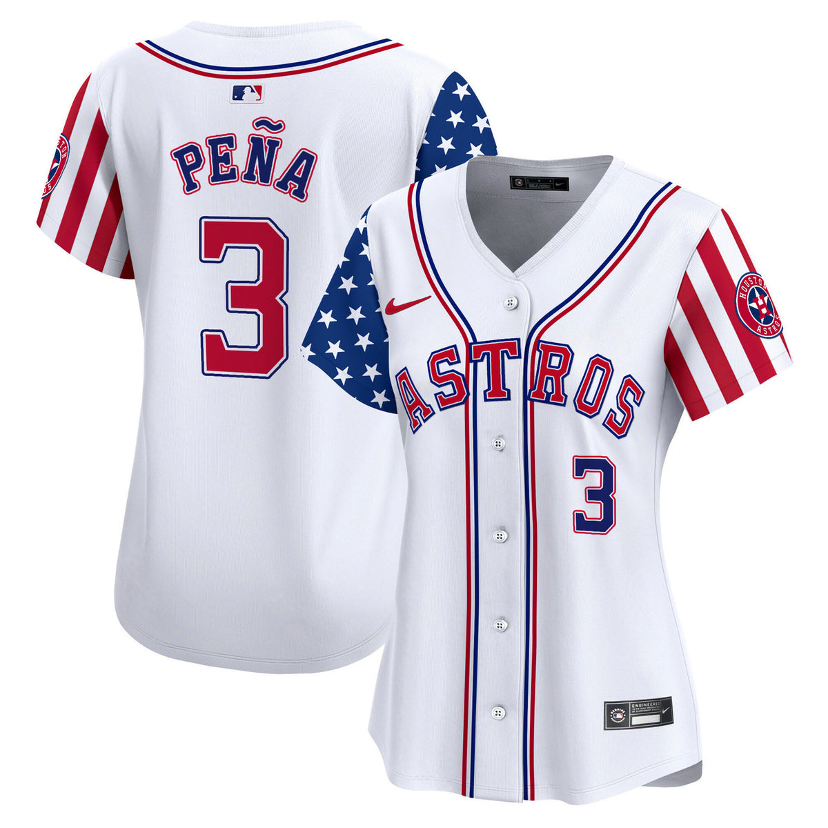 Independence Day V Houston Astros Women'S 2024 Apor Premier Limited Jersey