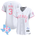 Houston Astros Women'S Vapor Premier Limited Jersey - Bubblegum Pink