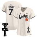 Houston Astros Women'S Cactus Jack Patch Vapor Premier V2 Limited Jersey