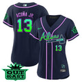 Atlanta Braves Women'S Atliens Baseball Galaxy Version Limited Jersey