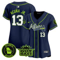 Atlanta Braves Women'S Atliens Vapor Premier Limited Jersey