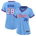 Matt Olson #28 Atlanta Braves Nike Women'S 2026 City Connect Stadium Limited Jersey - Powder Blue