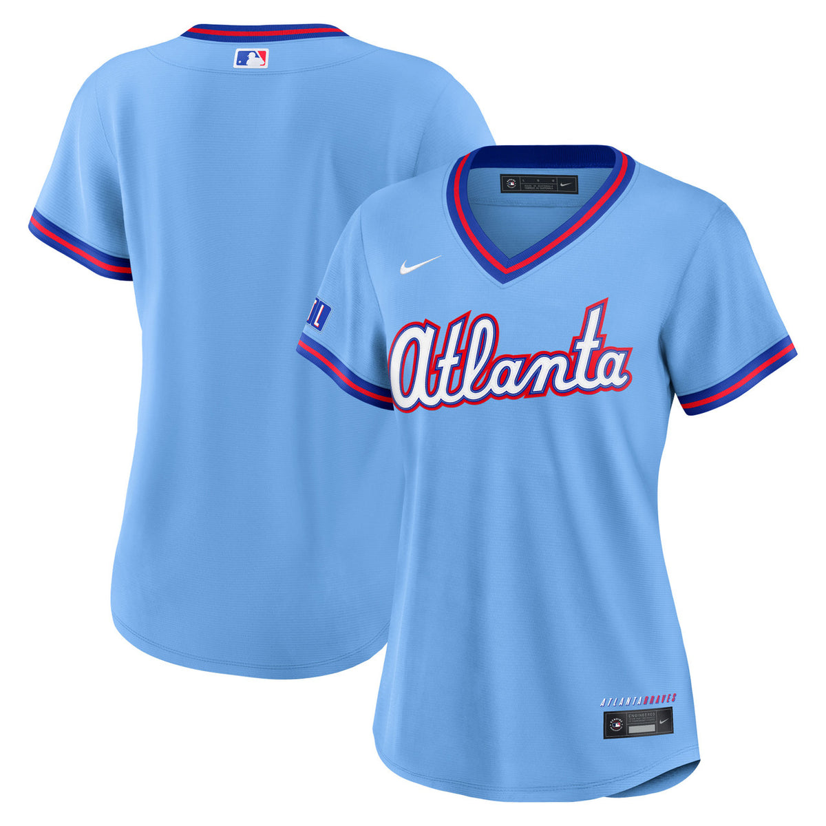 Atlanta Braves Nike Women'S 2026 City Connect Stadium Limited Jersey - Powder Blue