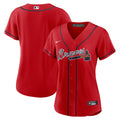 Atlanta Braves Women'S Limited Team Jersey - Red
