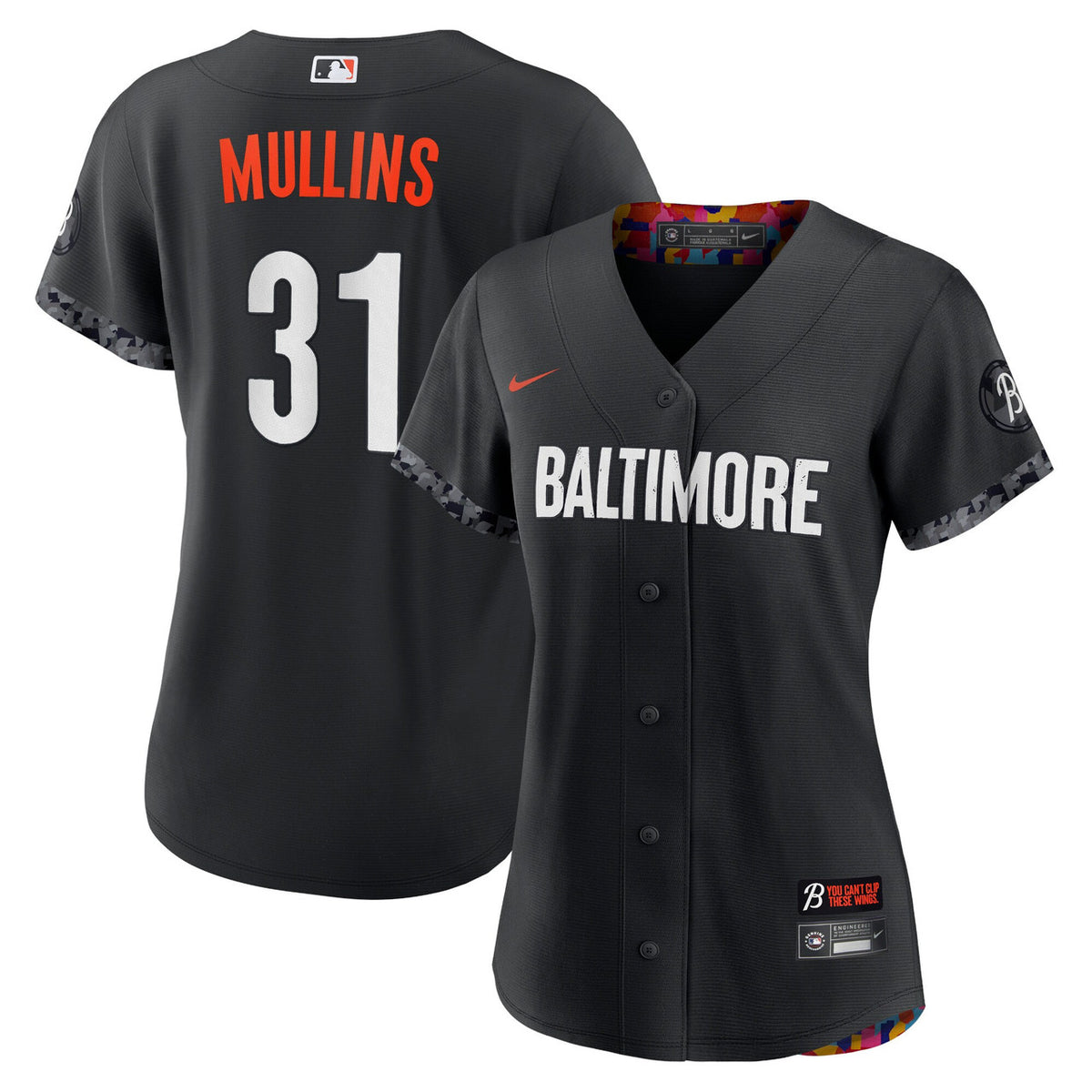 Cedric Mullins #31 Baltimore Orioles Nike Women'S City Connect Limited Player Jersey - Black