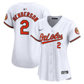 Gunnar Henderson #2 Baltimore Orioles Nike Women'S Home Limited Player Jersey - White