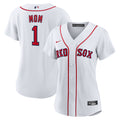 Boston Red Sox #1 Nike Women'S Mom Home Limited Jersey - White