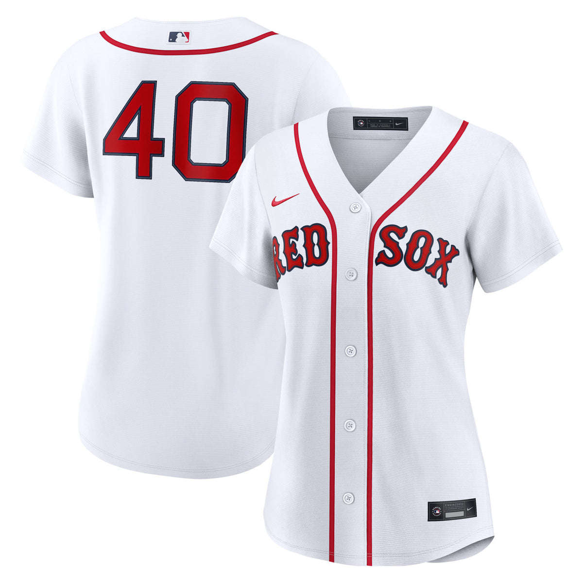 Willson Contreras #40 Boston Red Sox Nike Women'S Home Limited Jersey - White