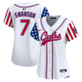 Independence Day V Chicago Cubs Women'S 2024 Apor Premier V2 Limited Jersey