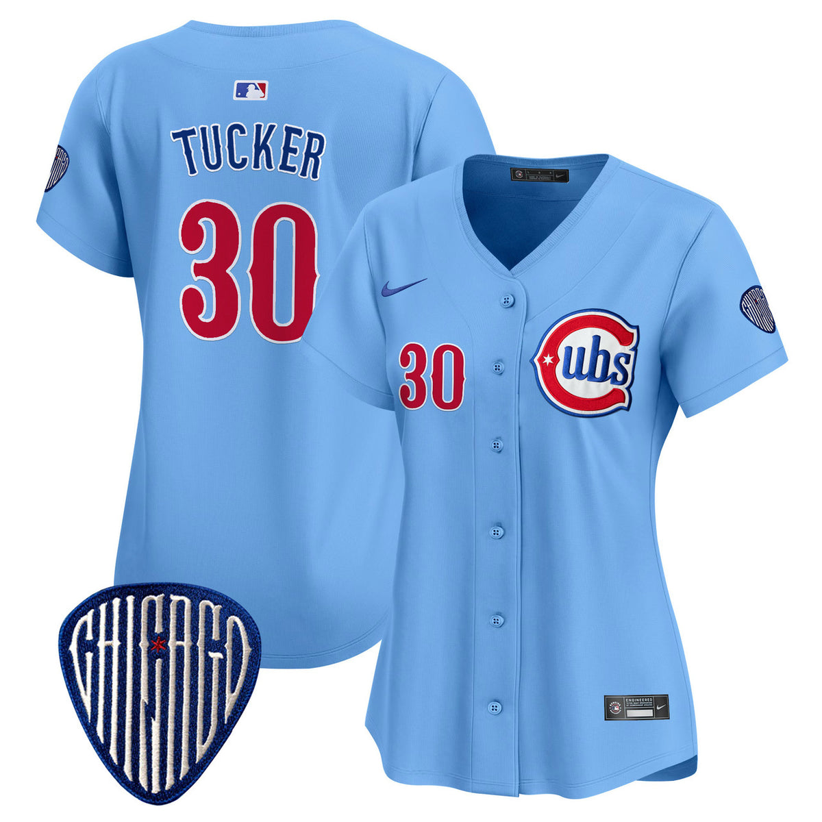Chicago Cubs Women'S Alternate Vapor Premier Limited Jersey - Blue