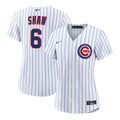 Matt Shaw #6 Chicago Cubs Nike Women'S Home Limited Jersey - White