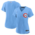 Light Blue Chicago Cubs Nike Women'S Alternate Limited Jersey