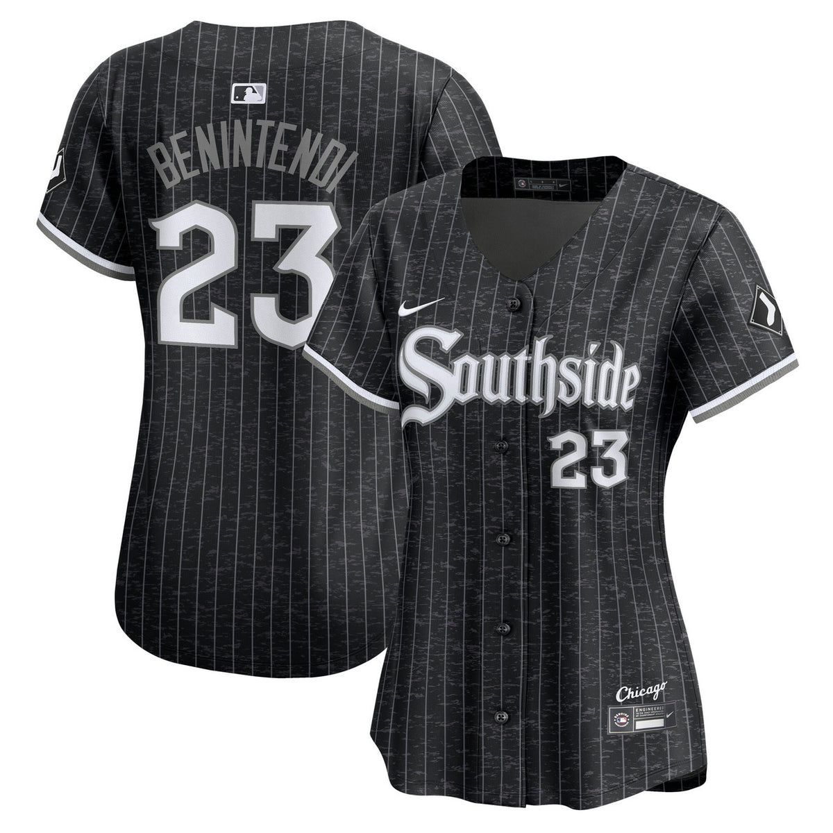 Andrew Benintendi #23 Chicago White Sox Nike Women'S City Connect Limited Jersey - Black