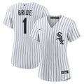 Chicago White Sox #1 Nike Women'S Bride Home Limited Jersey - White