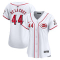 Elly De Cincinnati Reds Nike Women'S La Cruz Home Limited Player Jersey - White