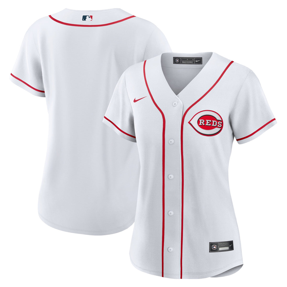 Cincinnati Reds Nike Women'S Home Limited Team Jersey - White