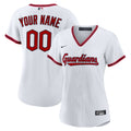 Cleveland Guardians #2 Nike Women'S Home Custom Limited .0 Jersey - White