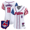 Independence Day V Cleveland Indians Women'S 2025 Apor Premier Limited Jersey
