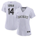Ezequiel Tovar #14 Colorado Rockies Nike Women'S Home Limited Jersey - White