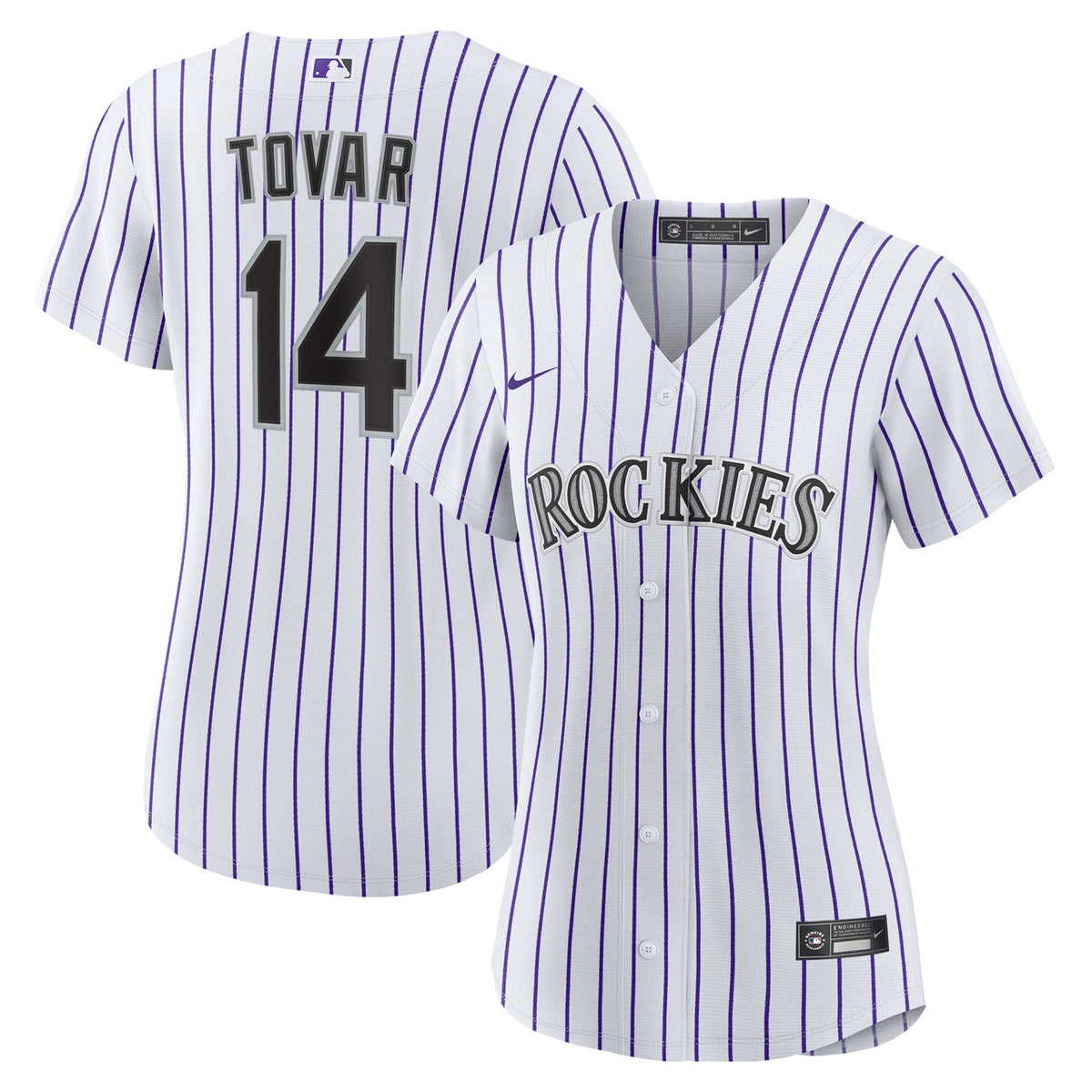 Ezequiel Tovar #14 Colorado Rockies Nike Women'S Home Limited Jersey - White