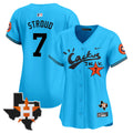 Houston Astros Women'S Cactus Jack Patch Vapor Premier V11 Limited Jersey