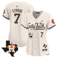 Houston Astros Women'S Cactus Jack Patch Vapor Premier V8 Limited Jersey