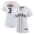 Houston Astros Nike Women'S Jeremy Pe����A Home Limited Jersey - White