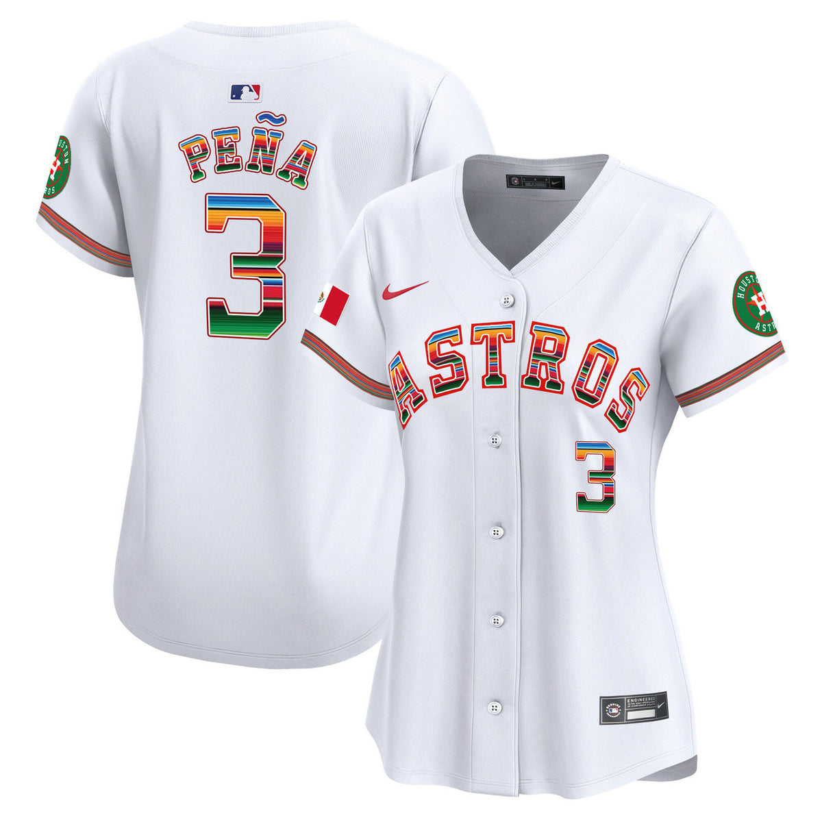 Houston Astros Women'S Mexico Vapor Premier Limited Jersey