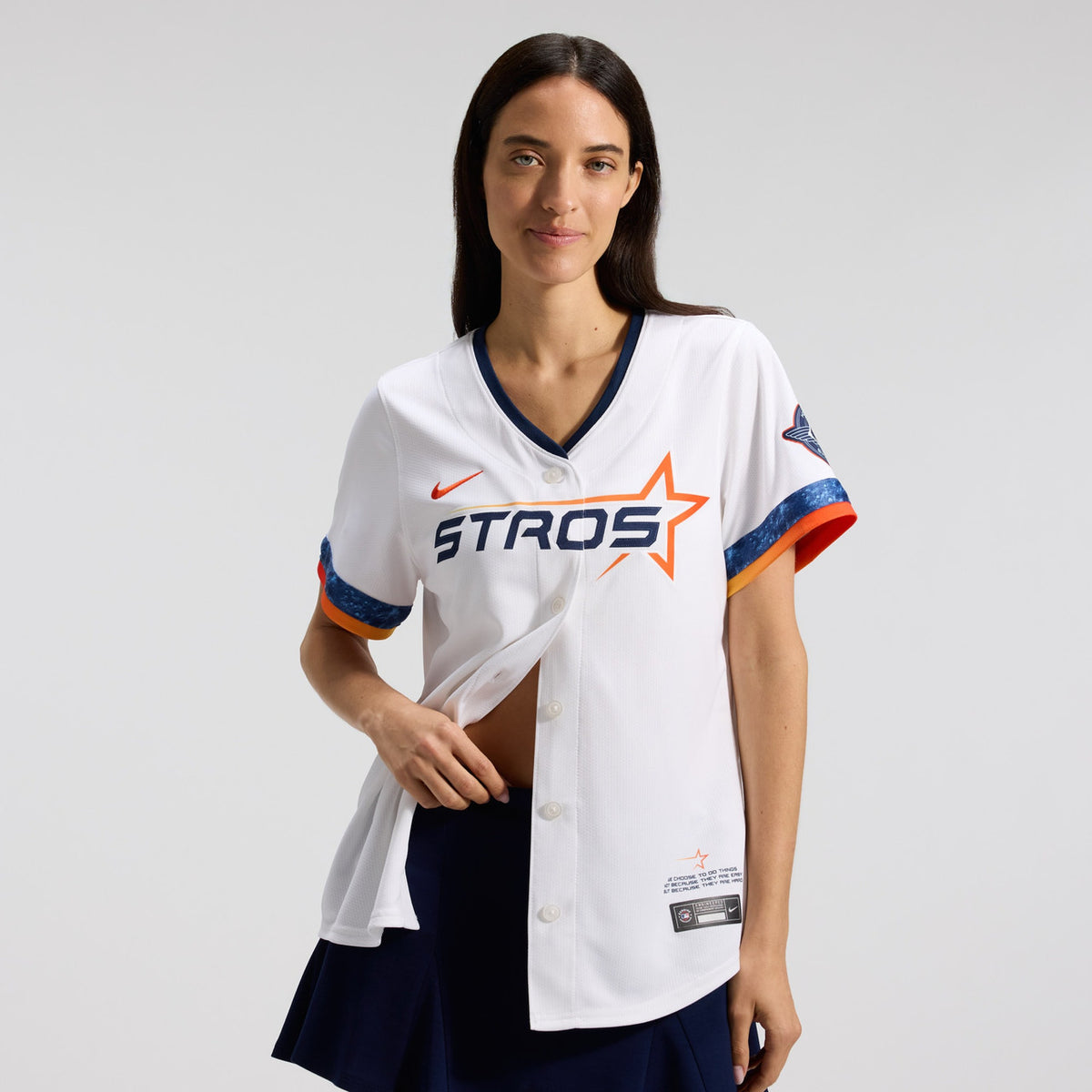 Houston Astros Nike Women'S 2025 City Connect Limited Jersey - White
