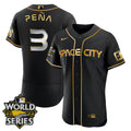 Houston Astros Women'S 2022 Space City World Series Limited Jersey - Gold