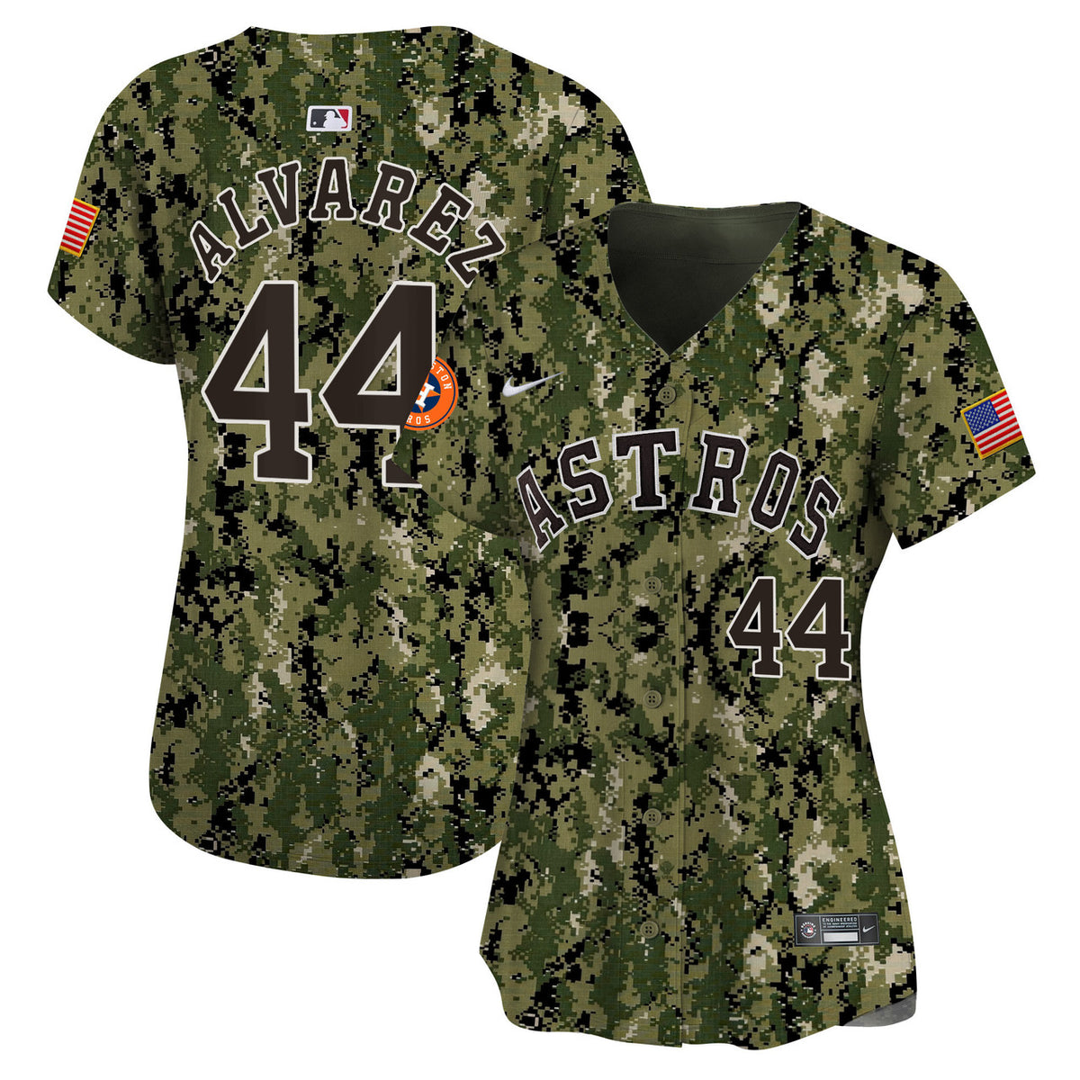 Houston Astros Women'S Usmc Alternate Vapor Premier Limited Jersey