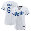 Jonathan India #6 Kansas City Royals Nike Women'S Home Limited Jersey - White