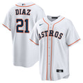 Yainer Diaz #21 Houston Astros Nike Home Limited Jersey - White