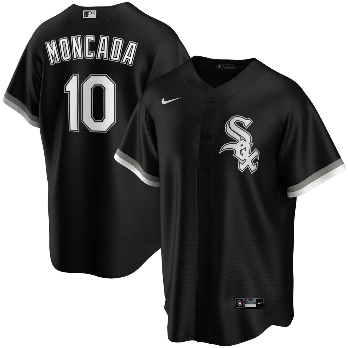 Yoan Moncada Chicago White Sox Nike Youth Alternate Limited Player Jersey - Black