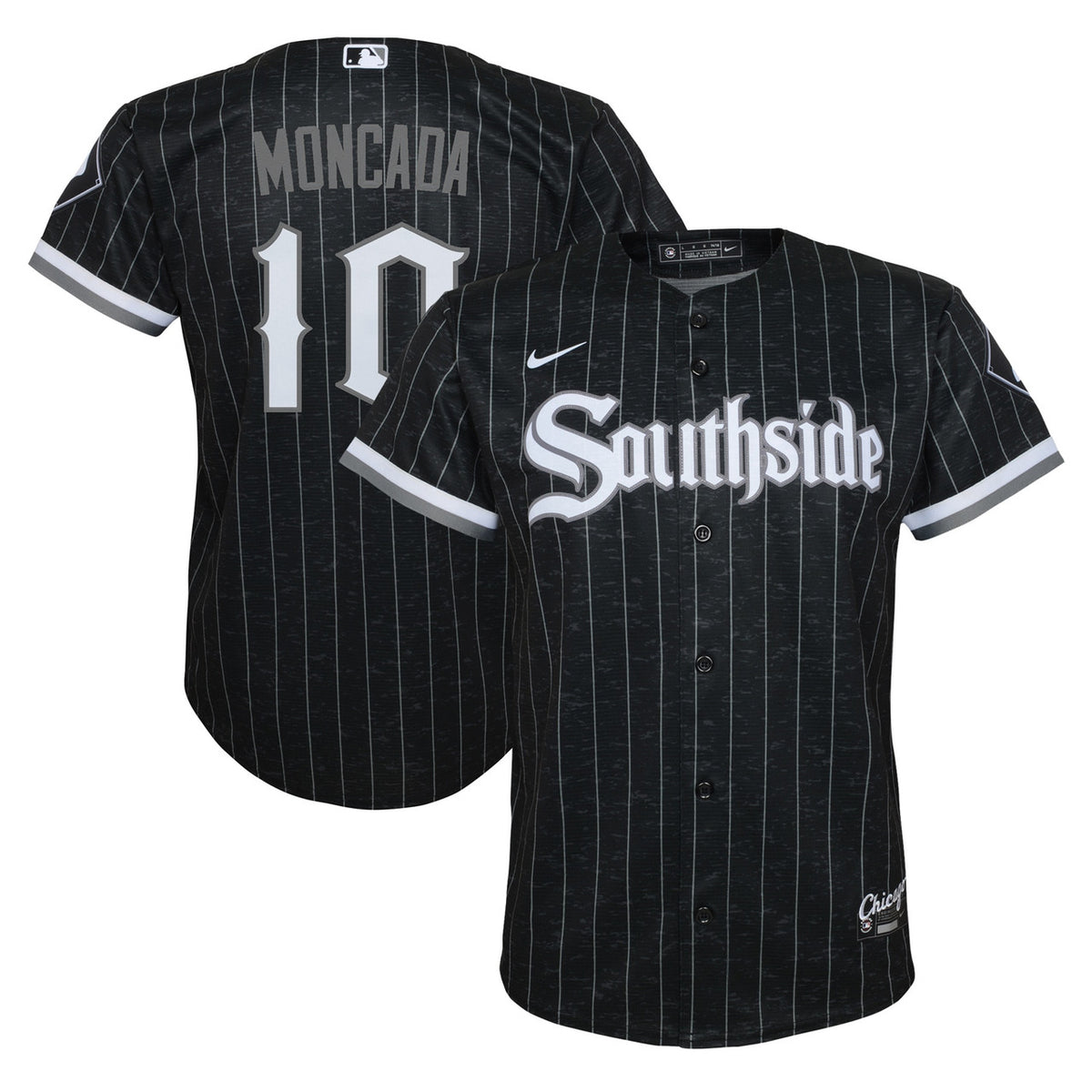Yoan Moncada Chicago White Sox Nike Youth City Connect Limited Player Jersey - Black