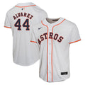 Yordan Alvarez #44 Houston Astros Nike Youth Home Limited Player Jersey - White