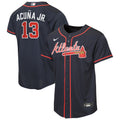 Atlanta Braves Nike Youth Ronald Acu����A Jr. Alternate Limited Jersey - Navy