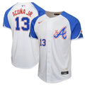 Atlanta Braves Nike Youth Ronald Acu����A Jr. City Connect Limited Player Jersey - White