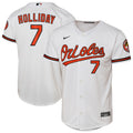 Jackson Holliday Baltimore Orioles Nike Youth Home Stadium Limited Player Jersey - White