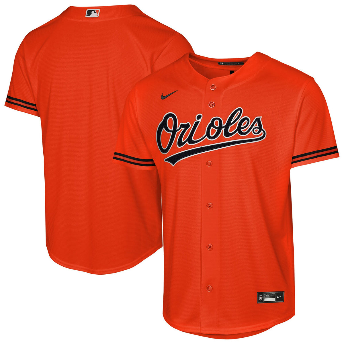 Orange Alternate #2 Baltimore Orioles Nike Youth Limited Jersey