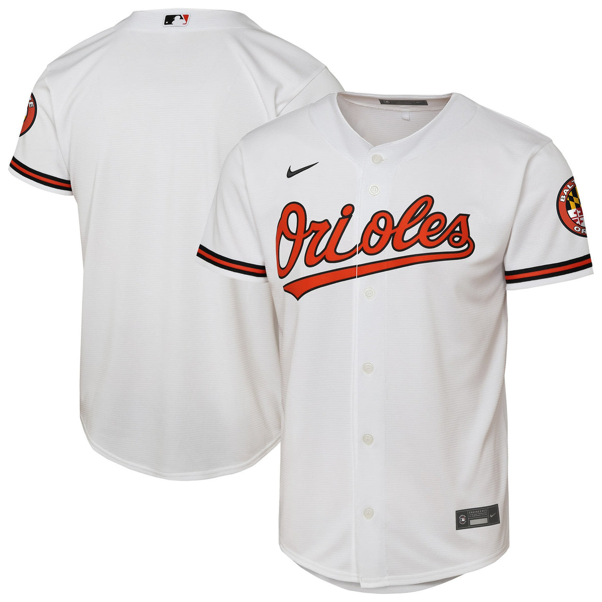 Baltimore Orioles Nike Youth Home Stadium Limited Jersey - White