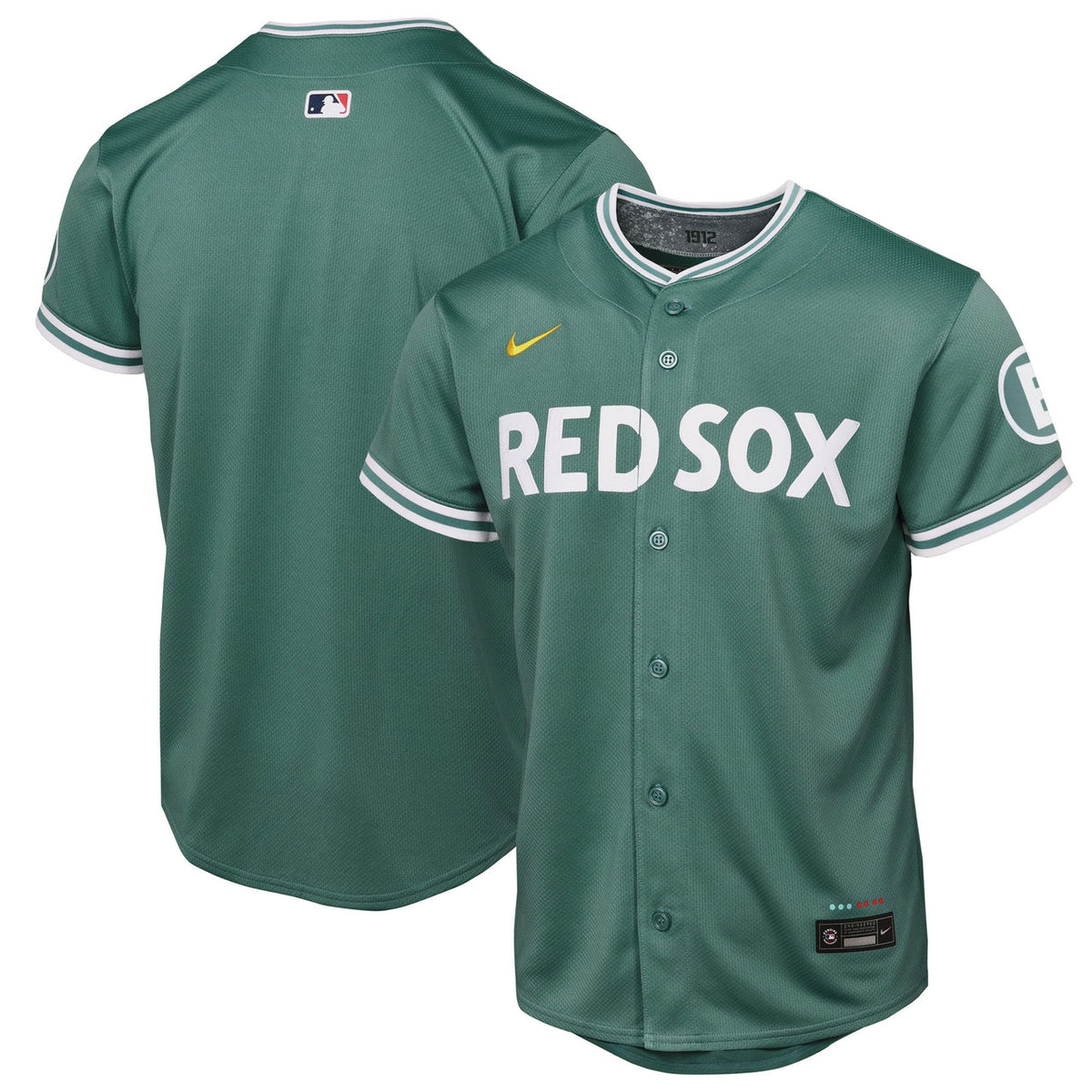 Boston Red Sox Nike Youth 2025 City Connect Limited Jersey - Green