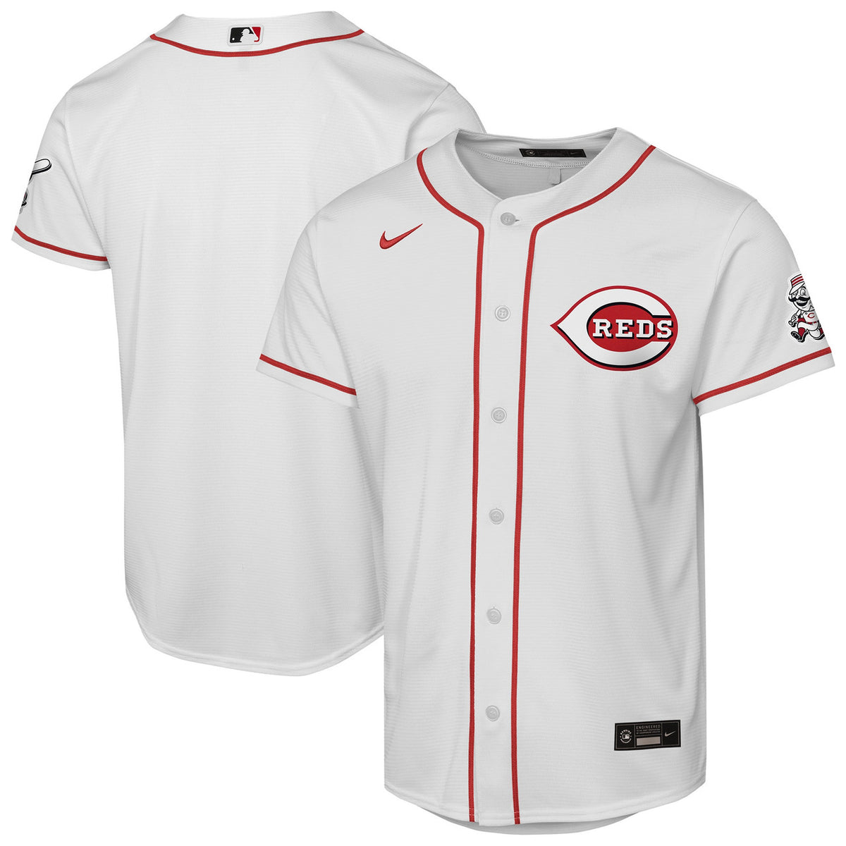 Cincinnati Reds Nike Youth Home Stadium Limited Jersey - White