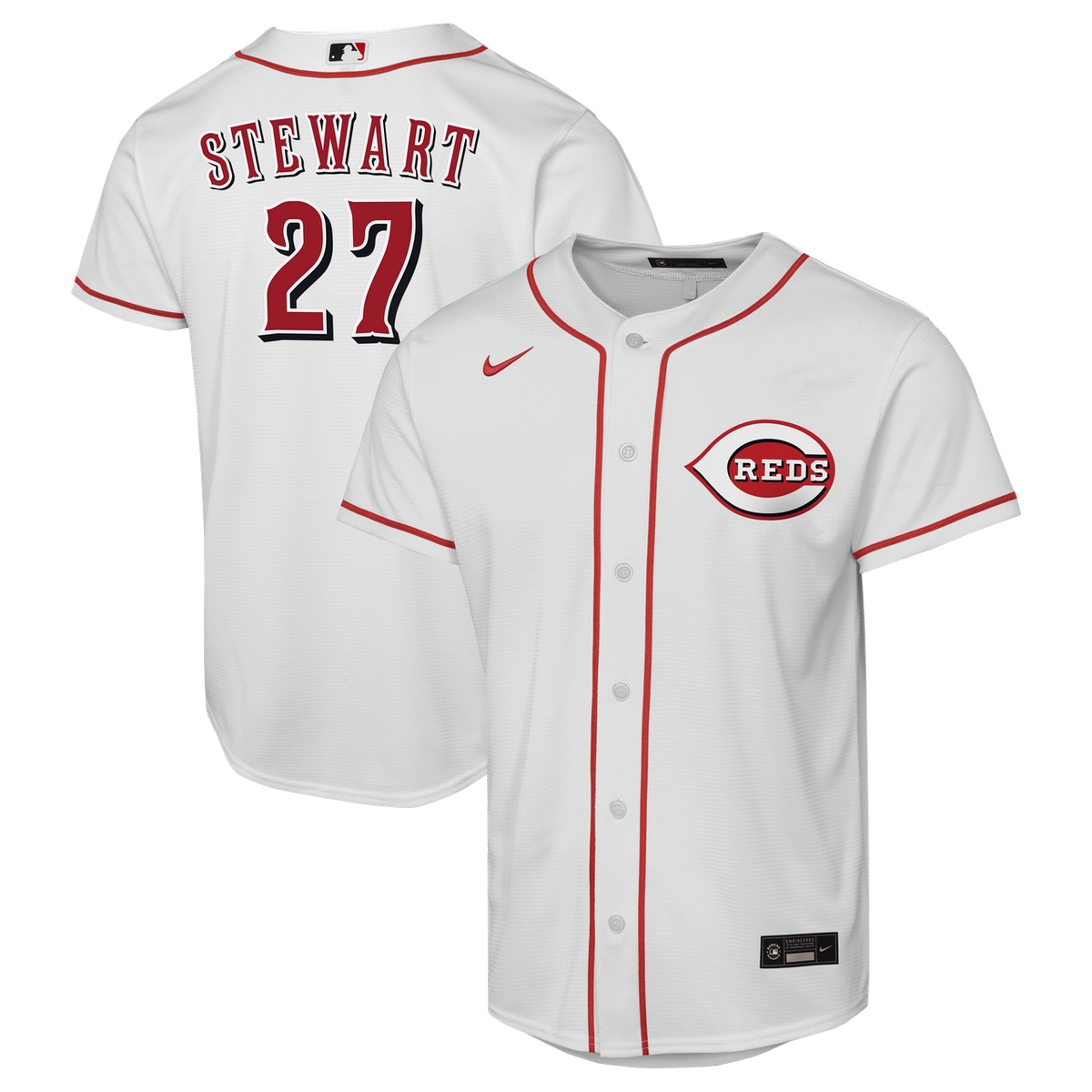 Sal Stewart Cincinnati Reds Nike Youth Home Limited Player Jersey - White