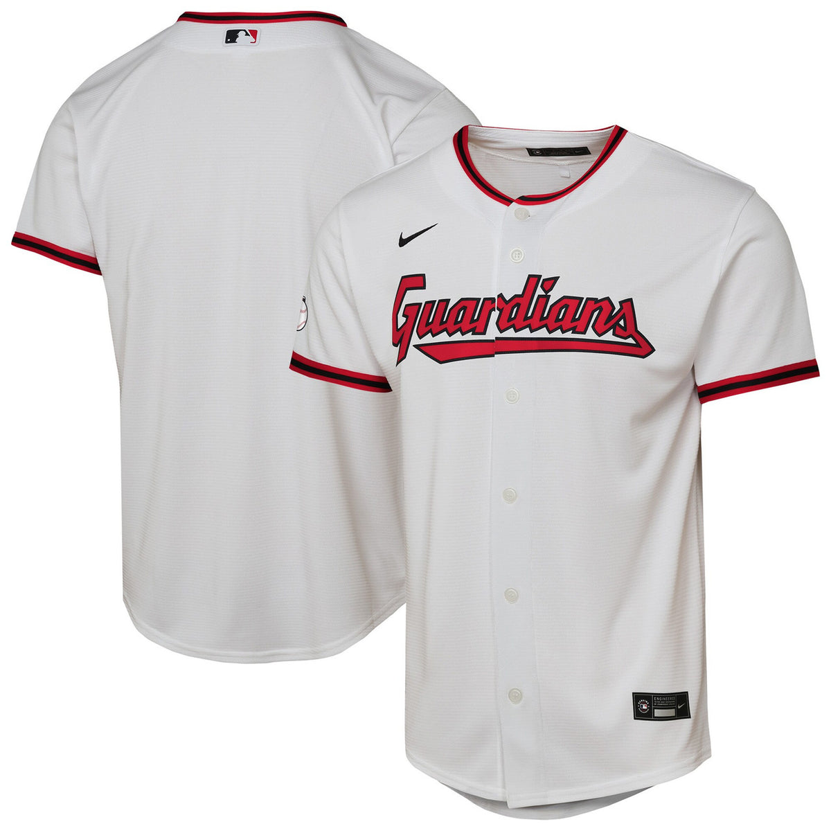 Cleveland Guardians Nike Youth Home Stadium Limited Jersey - White