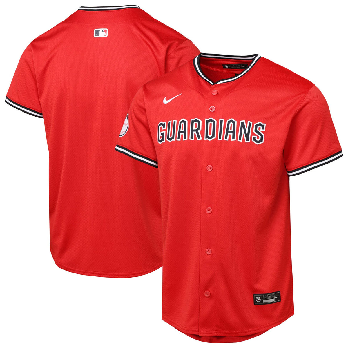 Cleveland Guardians #2 Youth Alternate Limited Jersey - Red