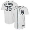 Justin Verlander #35 Detroit Tigers Nike Youth Home Limited Jersey - White