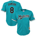 Andre Dawson Florida Marlins Mitchell & Ness Youth Mesh Batting Practice Limited Jersey - Teal