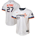 Jose Altuve #27 Houston Astros Nike Youth 2025 City Connect Limited Player Jersey - White